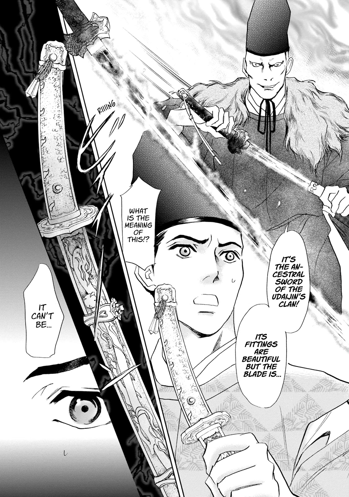 Katana Chapter 54 page 34 - Chapter 54: Kasanegatana Origins First Part