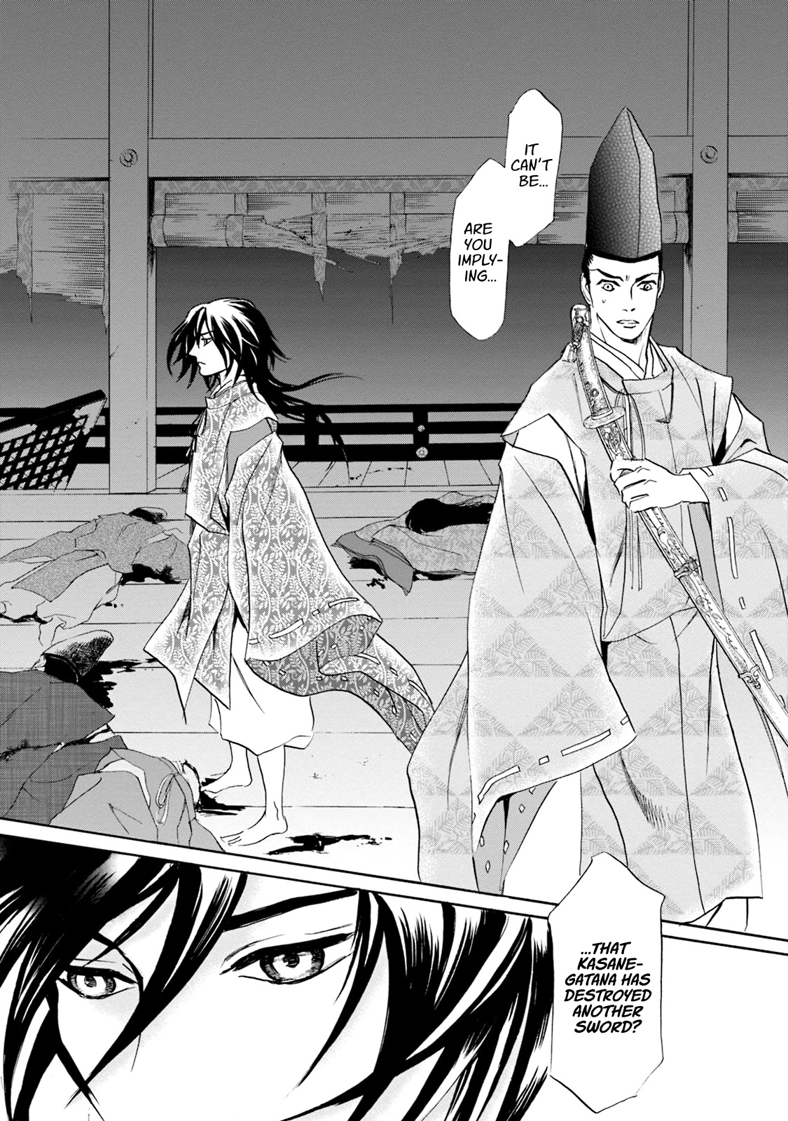 Katana Chapter 54 page 35 - Chapter 54: Kasanegatana Origins First Part