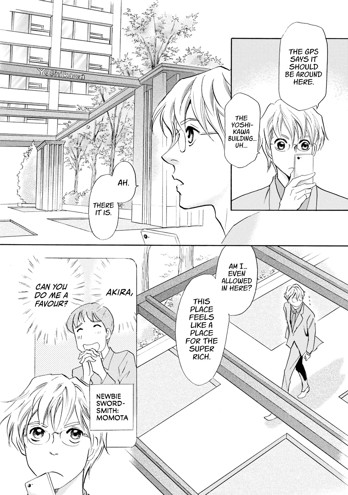 Katana Chapter 54 page 5 - Chapter 54: Kasanegatana Origins First Part