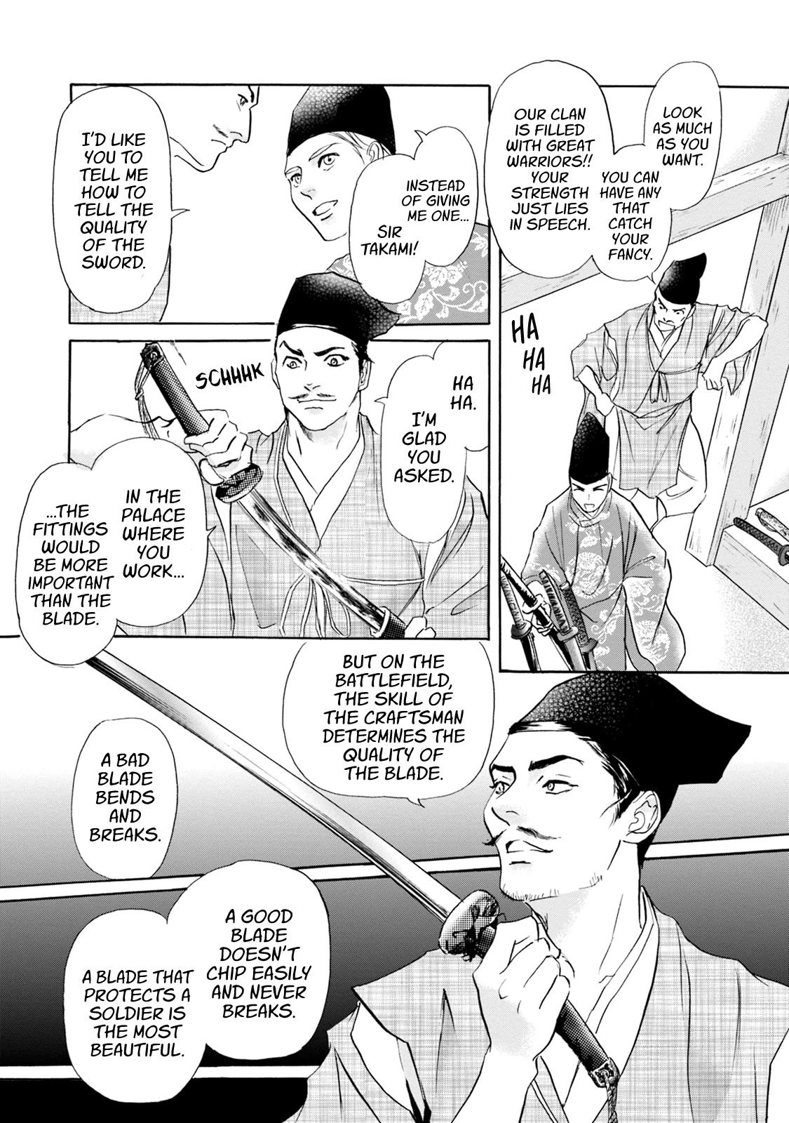 Katana Chapter 55 page 39 - Chapter 55: Kasanegatana Origins Middle Part