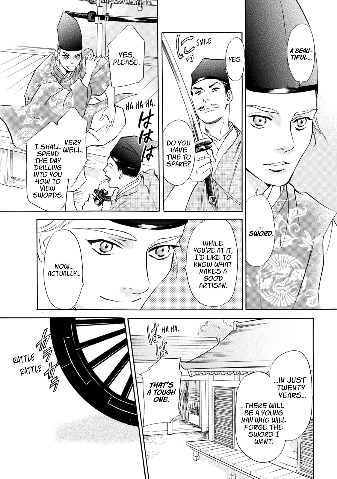 Katana Chapter 55 page 40 - Chapter 55: Kasanegatana Origins Middle Part