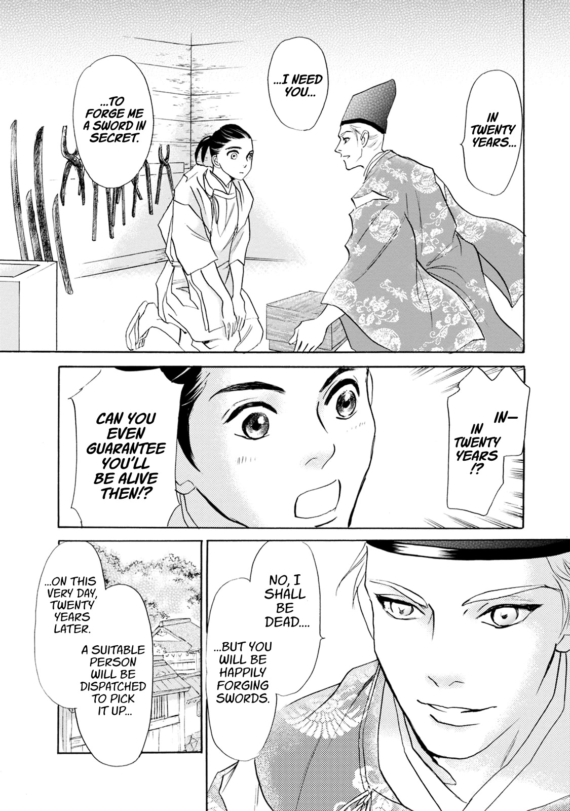 Katana Chapter 55 page 44 - Chapter 55: Kasanegatana Origins Middle Part