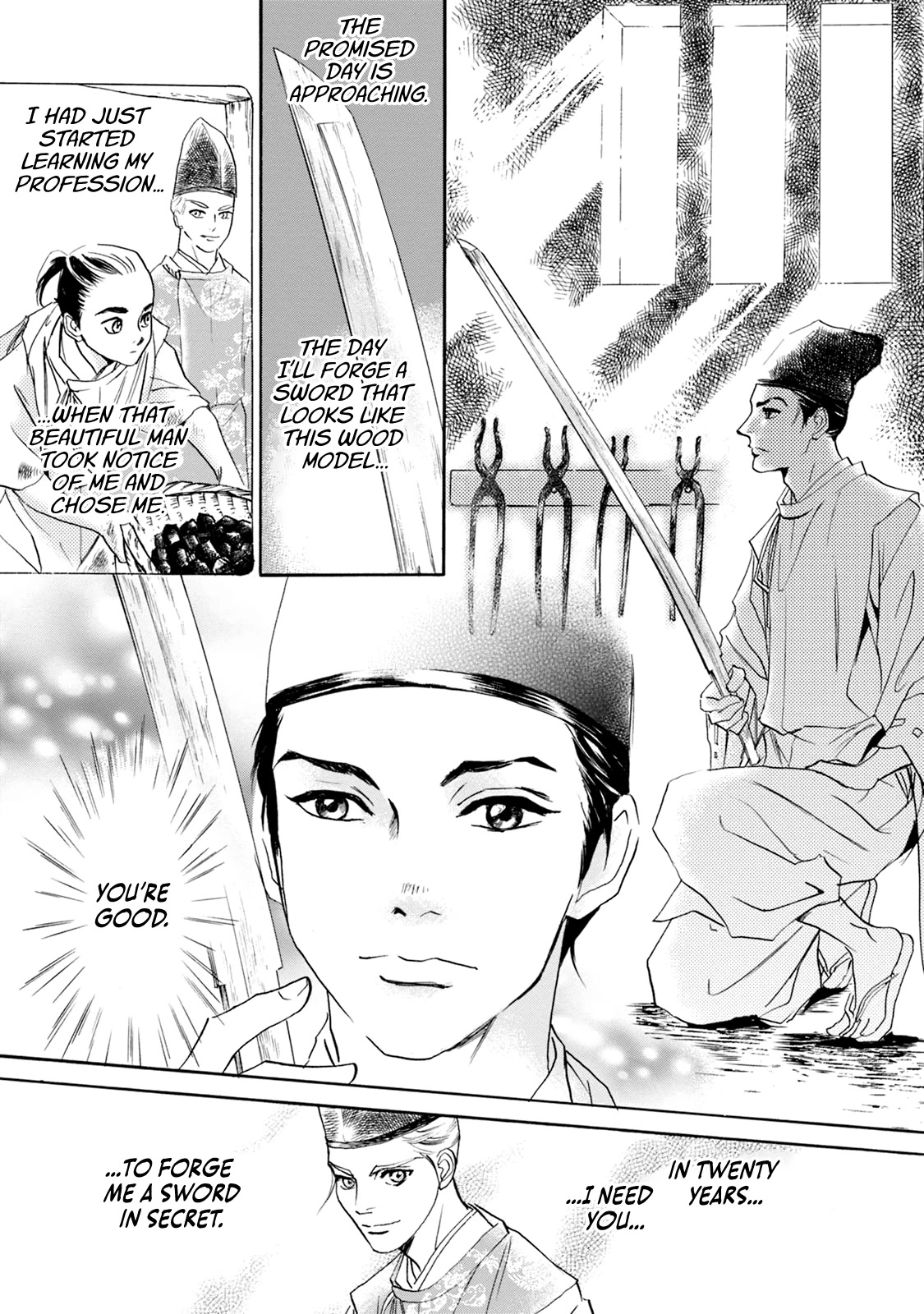 Katana Chapter 56 page 3 - Chapter 56: Kasanegatana Origins Last Part