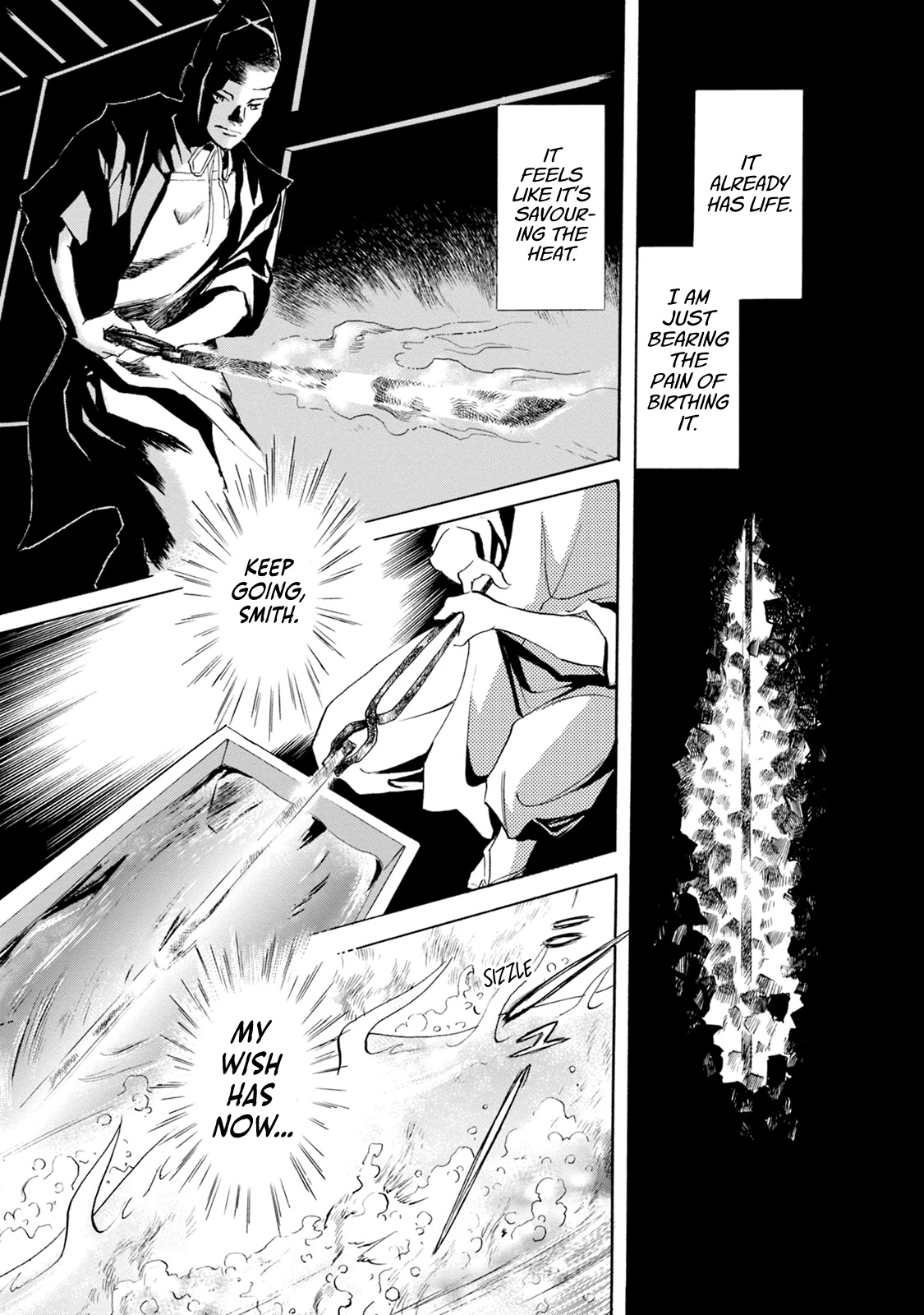 Katana Chapter 56 page 7 - Chapter 56: Kasanegatana Origins Last Part