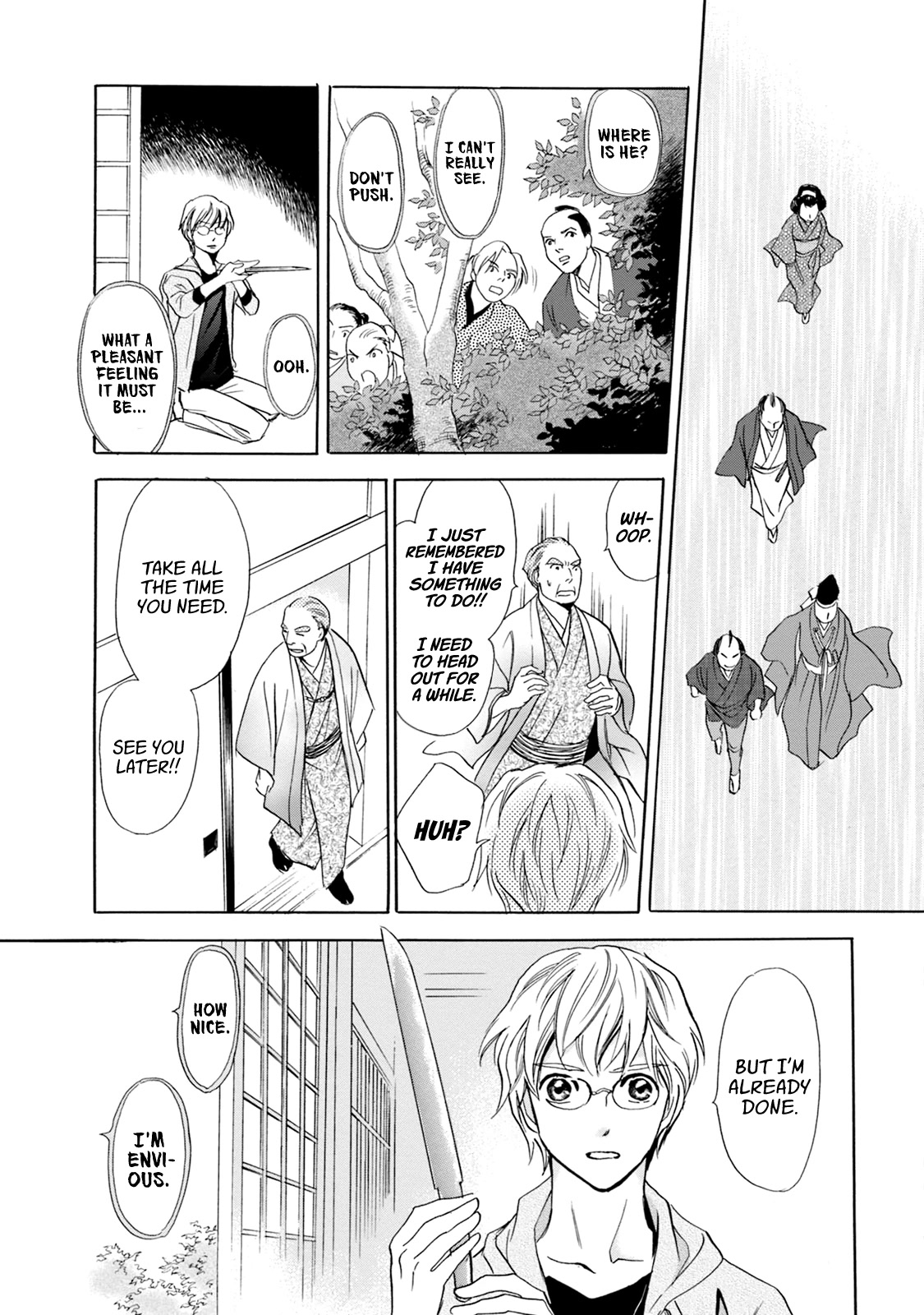 Katana Chapter 59 page 11 - Chapter 59: Nikkou-Gakkou Bousatsu's Swords