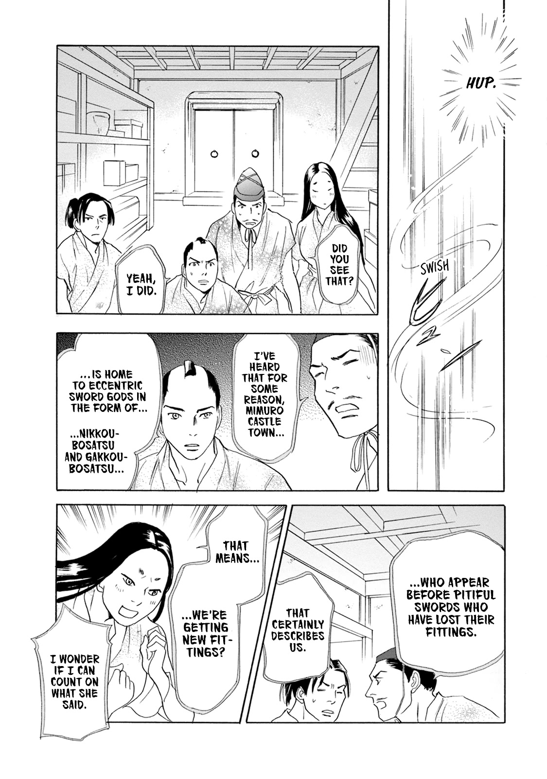 Katana Chapter 59 page 21 - Chapter 59: Nikkou-Gakkou Bousatsu's Swords