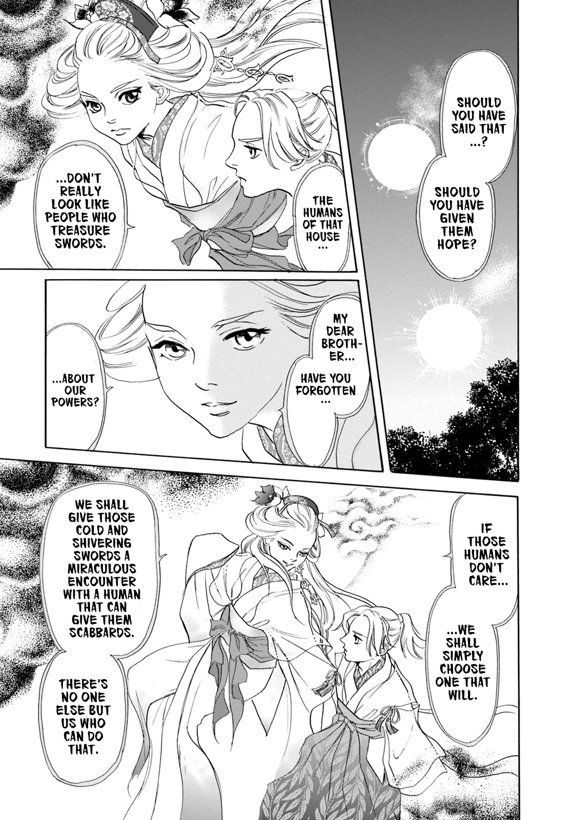 Katana Chapter 59 page 22 - Chapter 59: Nikkou-Gakkou Bousatsu's Swords