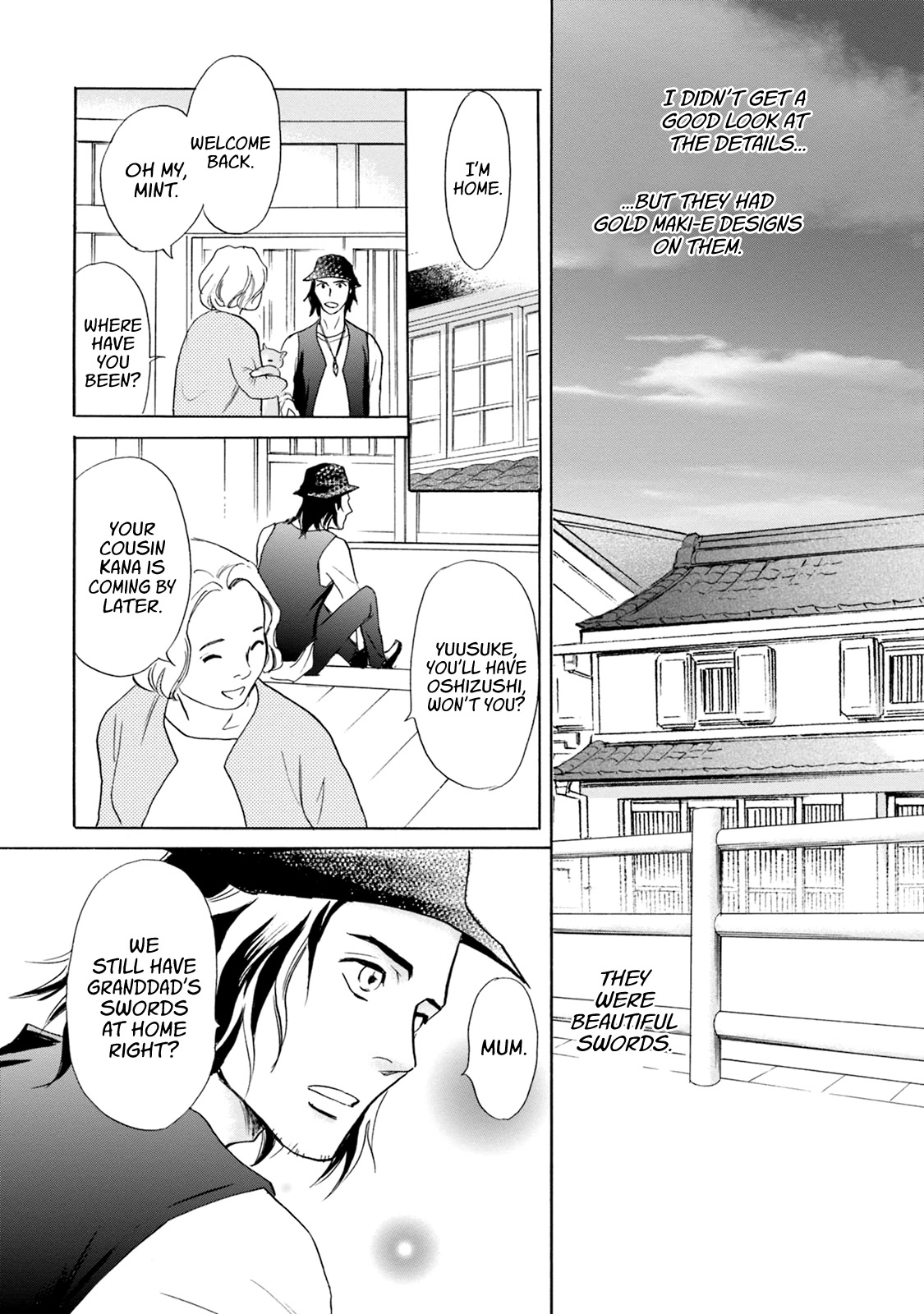 Katana Chapter 59 page 32 - Chapter 59: Nikkou-Gakkou Bousatsu's Swords