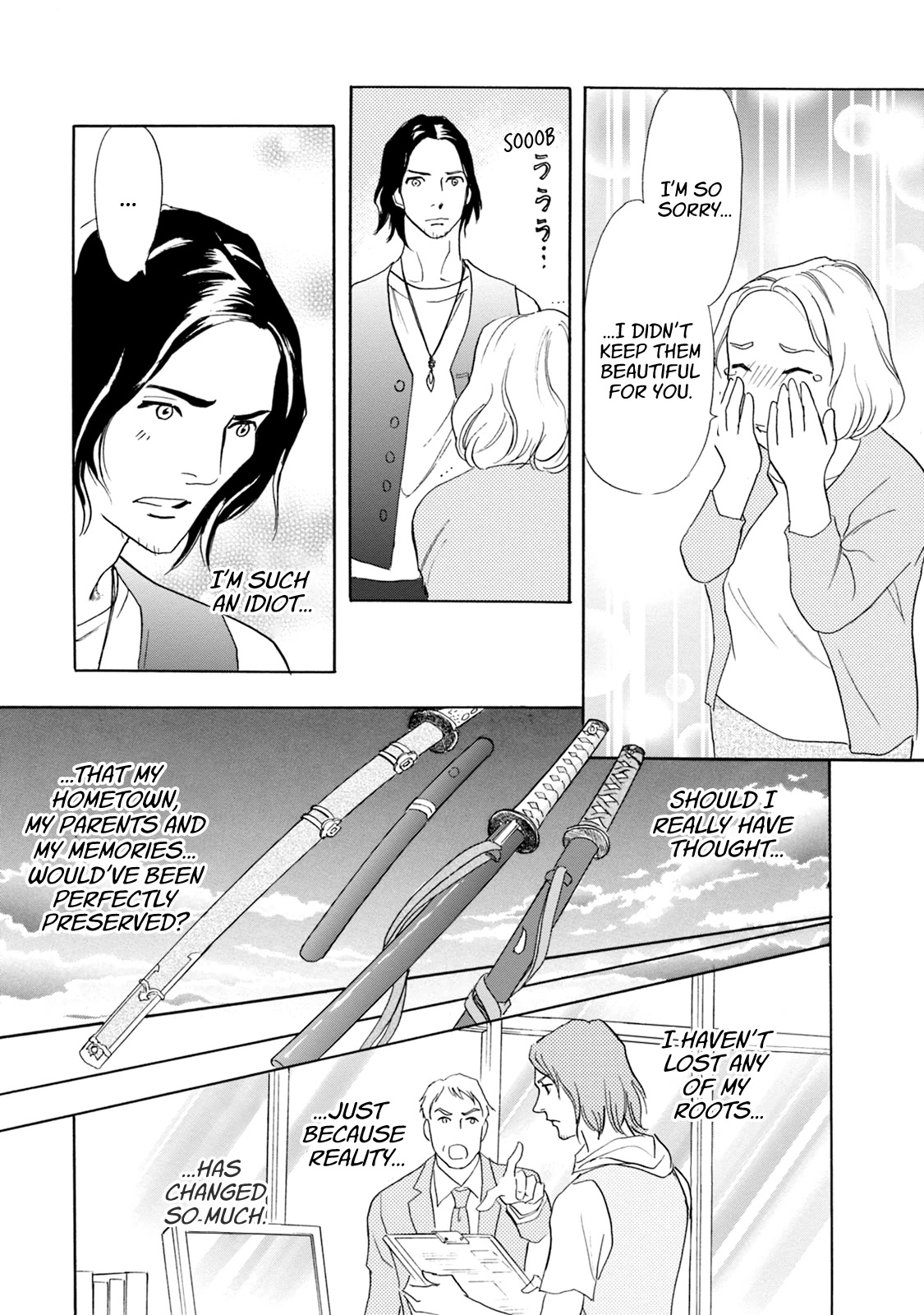 Katana Chapter 59 page 36 - Chapter 59: Nikkou-Gakkou Bousatsu's Swords