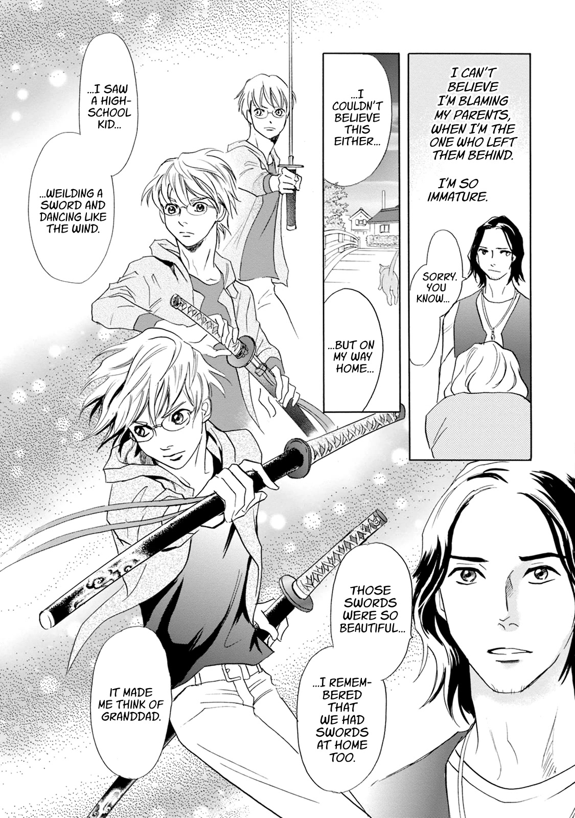 Katana Chapter 59 page 37 - Chapter 59: Nikkou-Gakkou Bousatsu's Swords