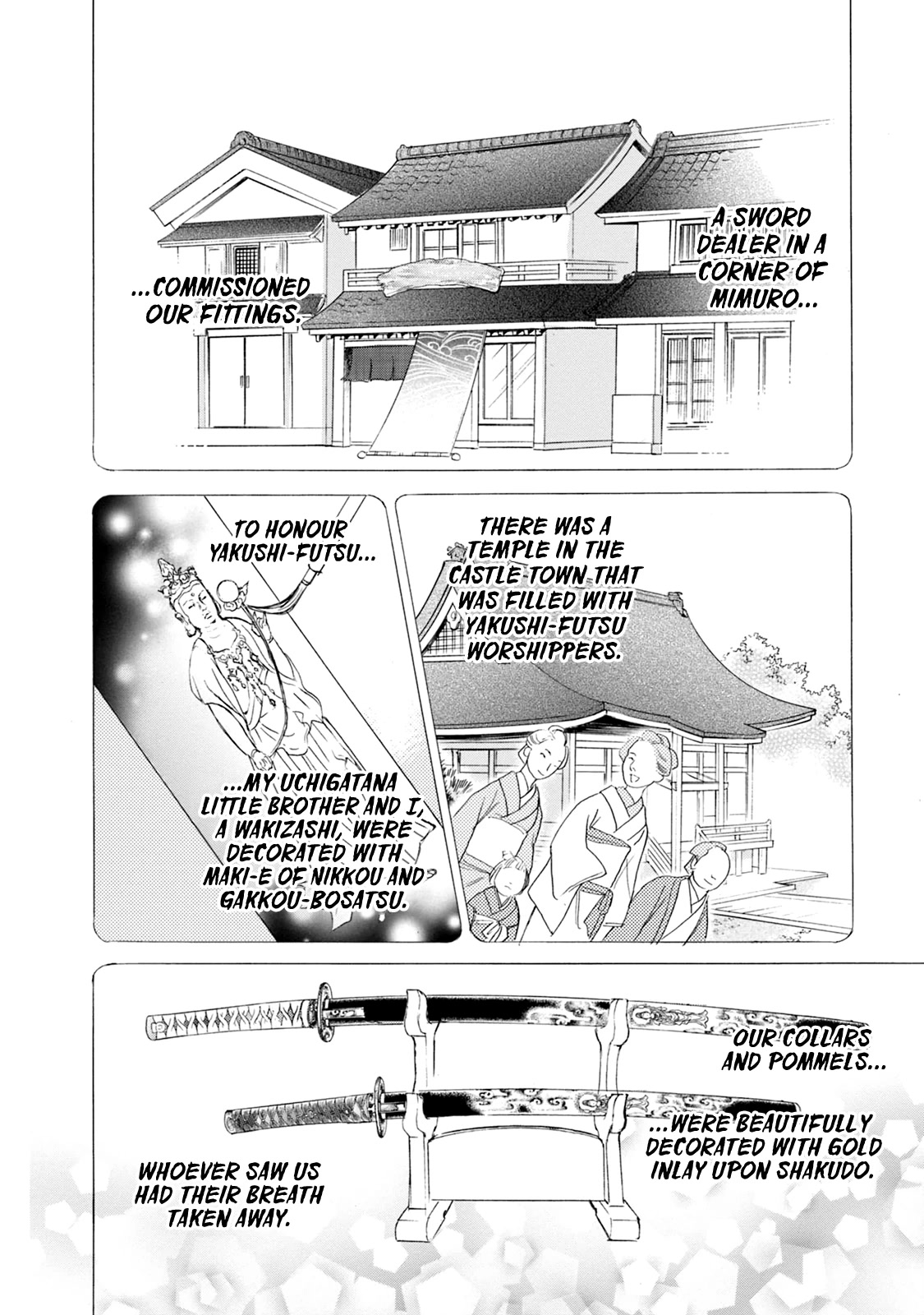 Katana Chapter 59 page 45 - Chapter 59: Nikkou-Gakkou Bousatsu's Swords