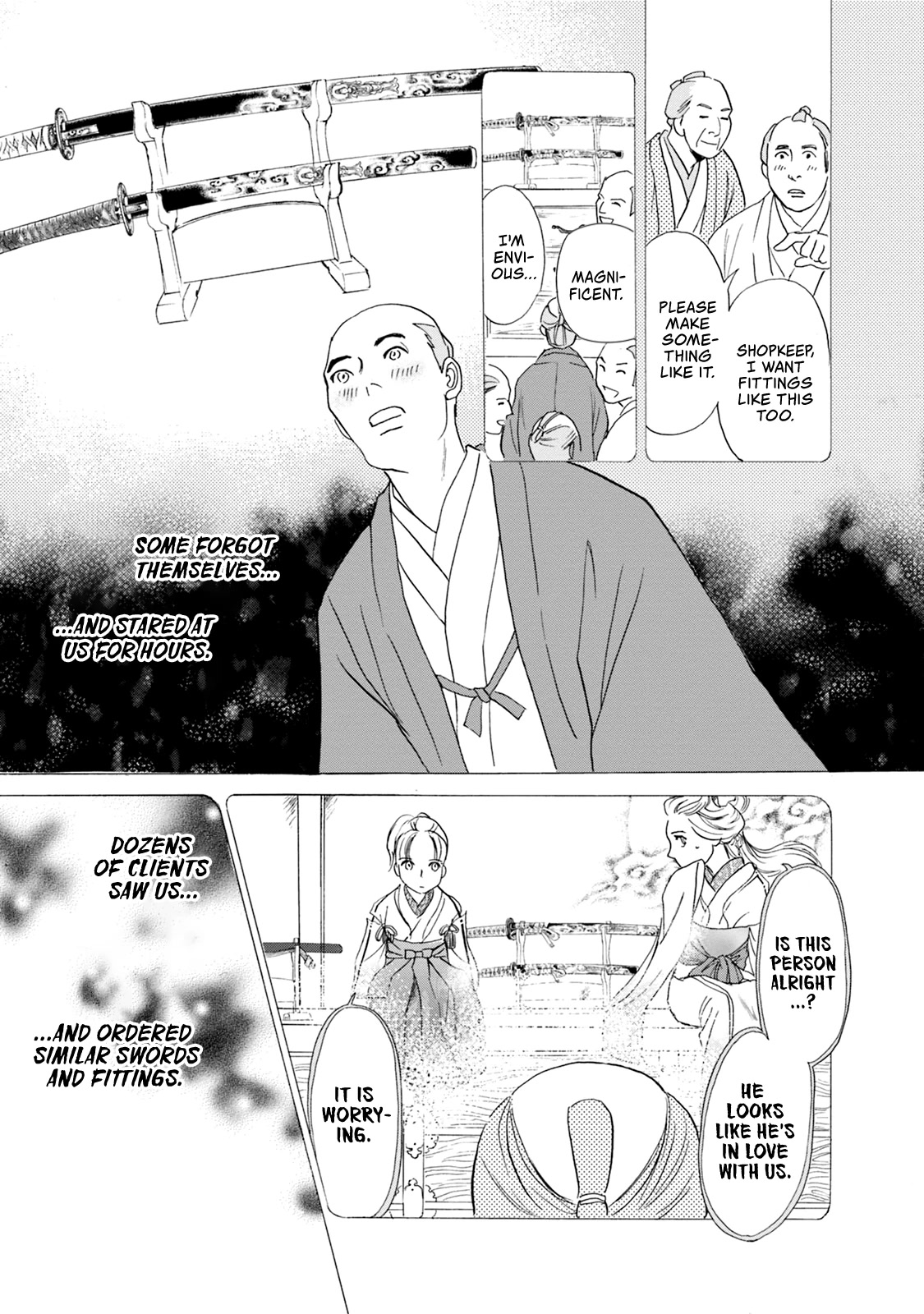 Katana Chapter 59 page 46 - Chapter 59: Nikkou-Gakkou Bousatsu's Swords