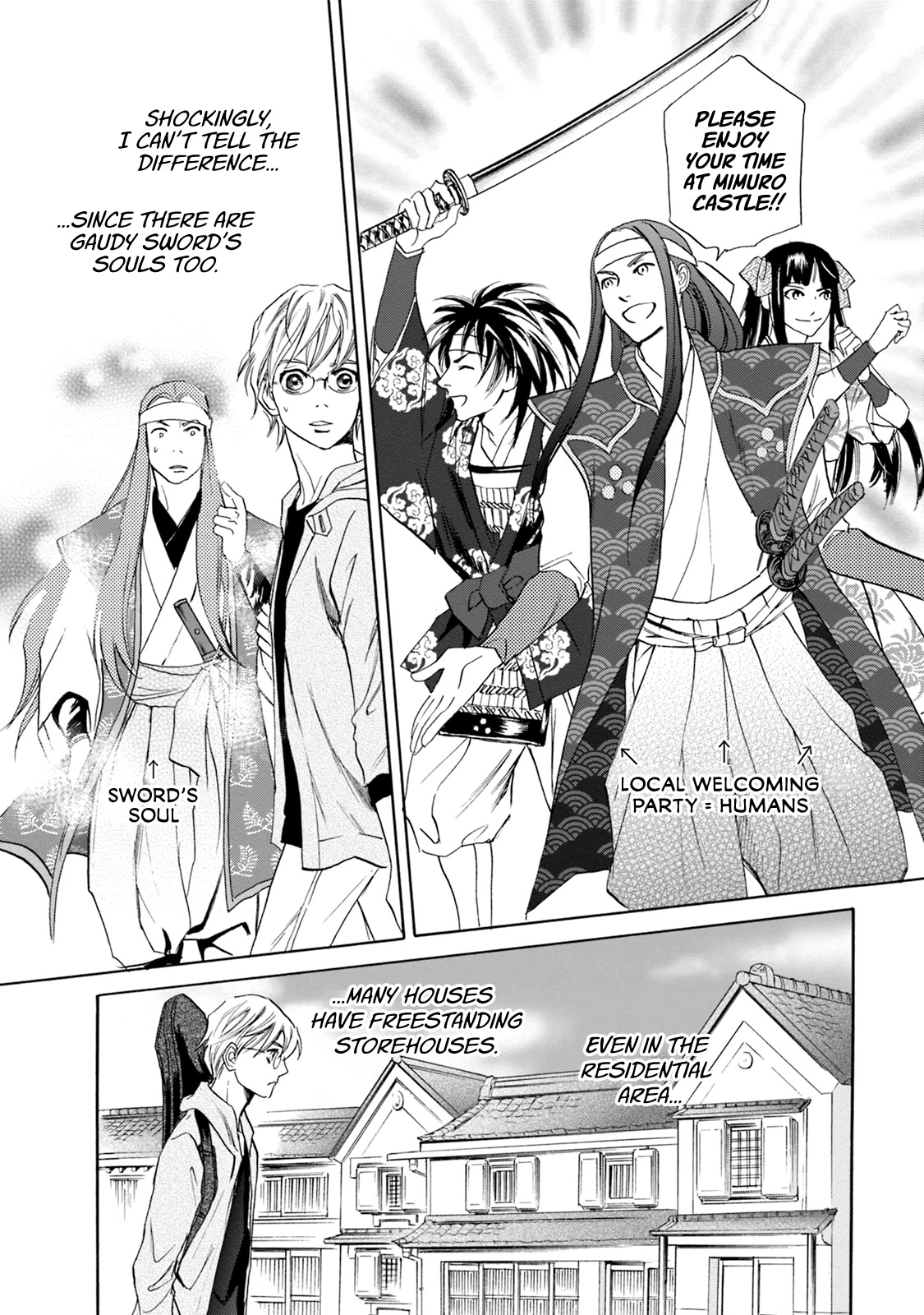 Katana Chapter 59 page 5 - Chapter 59: Nikkou-Gakkou Bousatsu's Swords