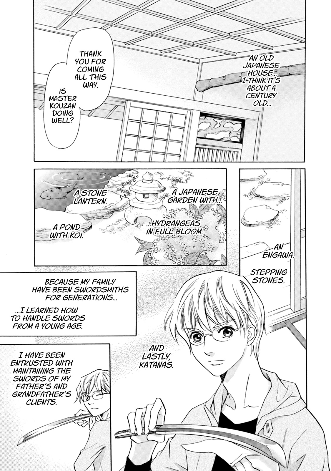 Katana Chapter 59 page 7 - Chapter 59: Nikkou-Gakkou Bousatsu's Swords