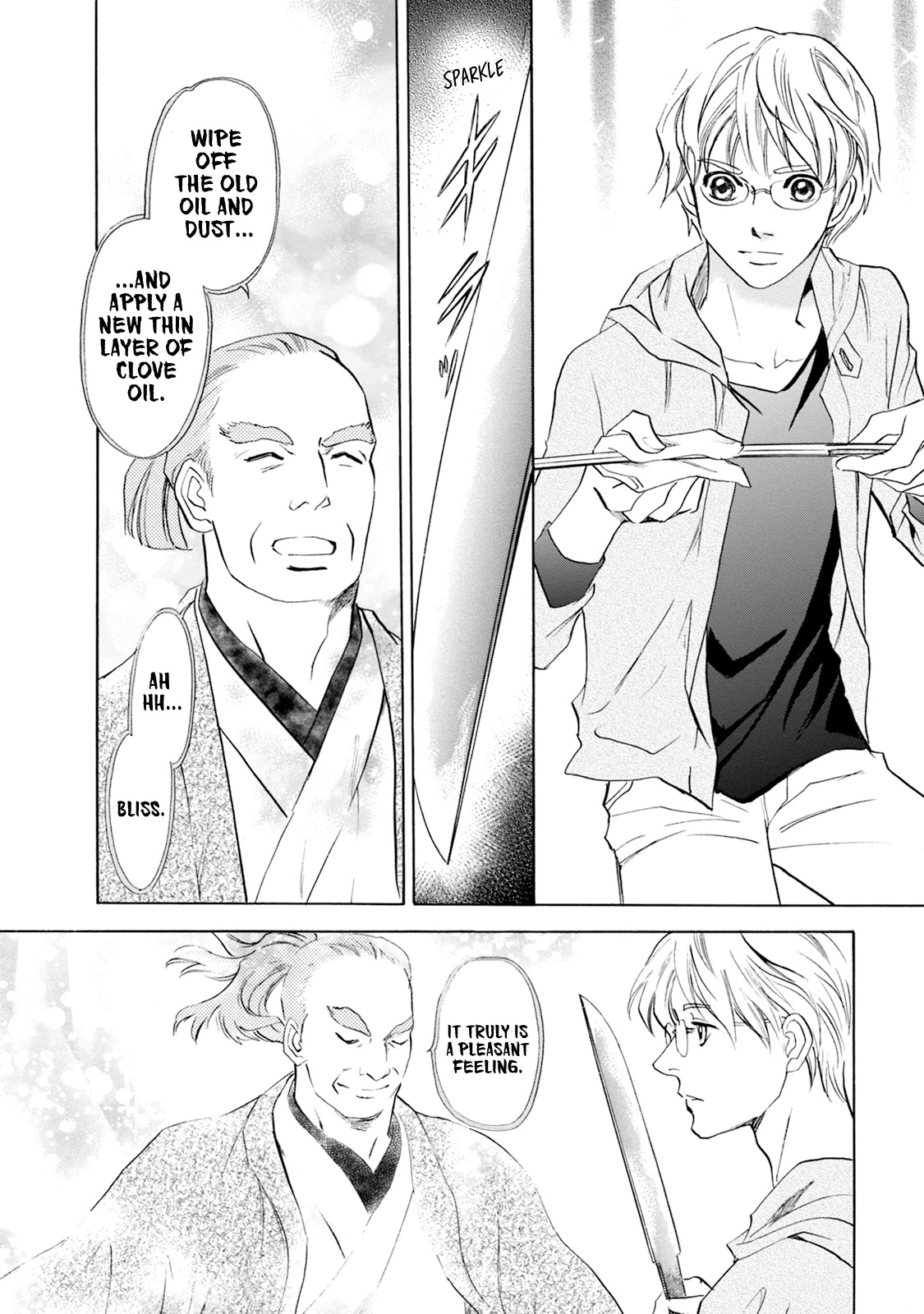 Katana Chapter 59 page 9 - Chapter 59: Nikkou-Gakkou Bousatsu's Swords