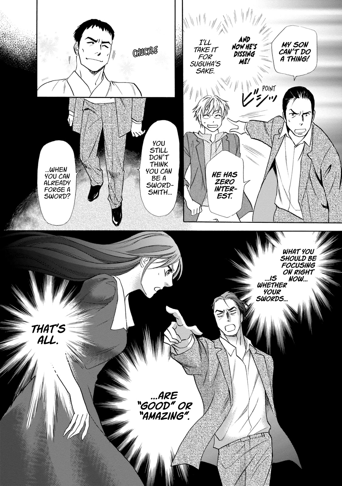 Katana Chapter 62 page 22 - Chapter 62: Lady Kanayago's Sword Part 2