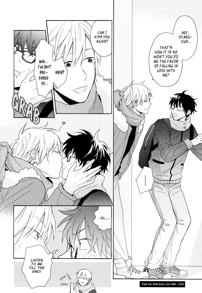 Kataomoi x Kataomoi Chapter 4 page 31 - Chapter 4: Kiss me wherever you wish 1