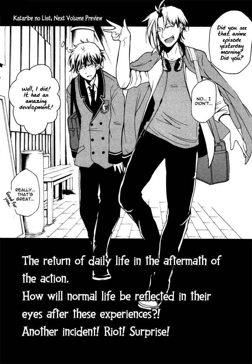 Kataribe no List Chapter 9 page 36 - Chapter 9