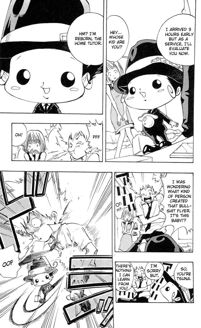 Kateikyoushi Hitman Reborn! Chapter 1 page 13 - Chapter 1: That Guy From Italy