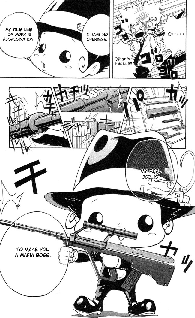 Kateikyoushi Hitman Reborn! Chapter 1 page 15 - Chapter 1: That Guy From Italy