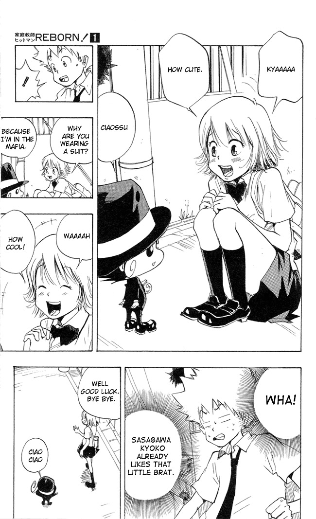 Kateikyoushi Hitman Reborn! Chapter 1 page 19 - Chapter 1: That Guy From Italy