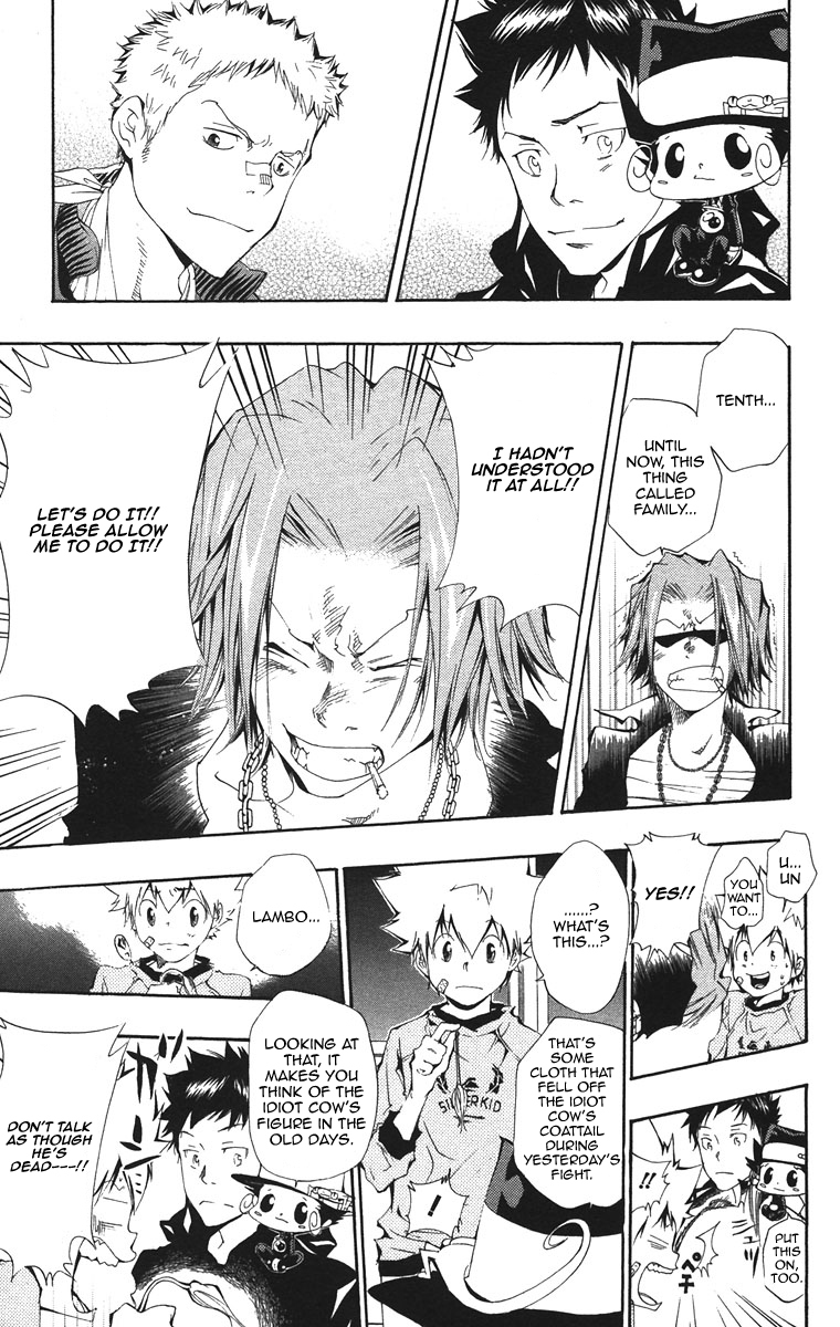 Kateikyoushi Hitman Reborn! Chapter 101 page 11 - Chapter 101: Belphegor vs. Gokudera Hayato