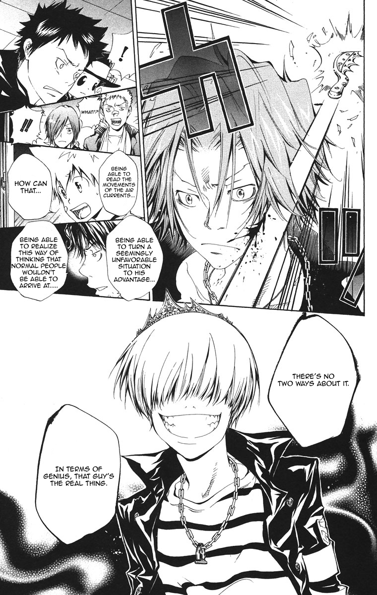 Kateikyoushi Hitman Reborn! Chapter 101 page 21 - Chapter 101: Belphegor vs. Gokudera Hayato