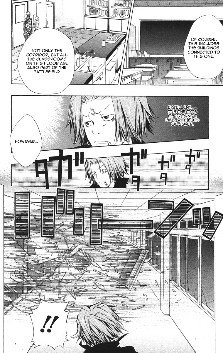 Kateikyoushi Hitman Reborn! Chapter 101 page 4 - Chapter 101: Belphegor vs. Gokudera Hayato