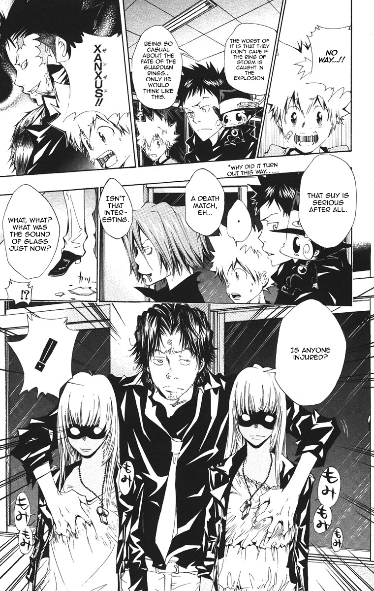 Kateikyoushi Hitman Reborn! Chapter 101 page 7 - Chapter 101: Belphegor vs. Gokudera Hayato