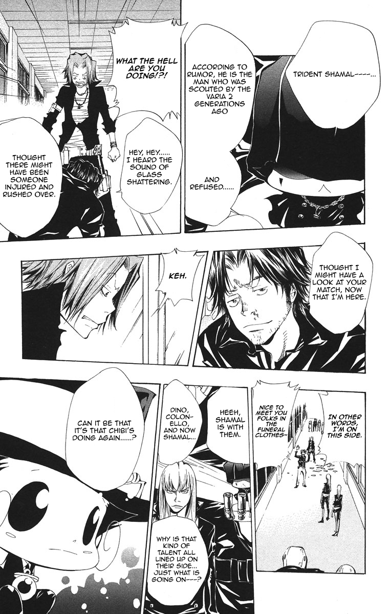 Kateikyoushi Hitman Reborn! Chapter 101 page 9 - Chapter 101: Belphegor vs. Gokudera Hayato