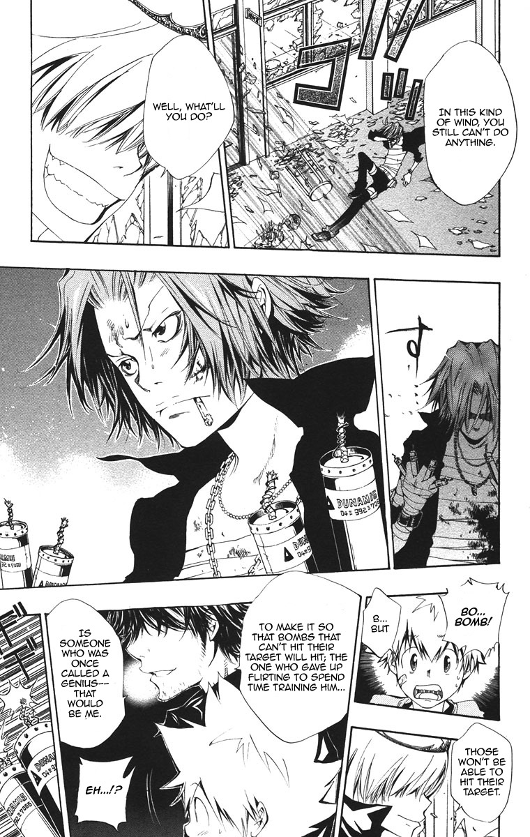 Kateikyoushi Hitman Reborn! Chapter 102 page 13 - Chapter 102: Genius Knife