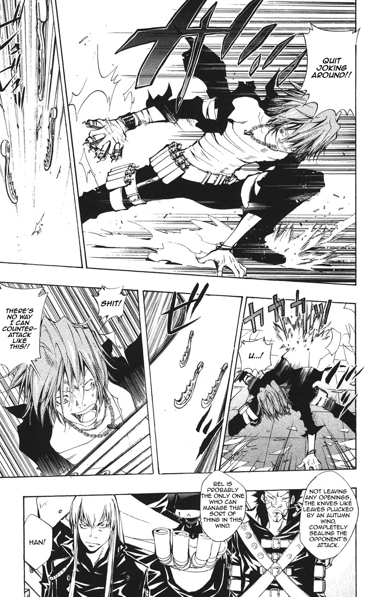 Kateikyoushi Hitman Reborn! Chapter 102 page 3 - Chapter 102: Genius Knife