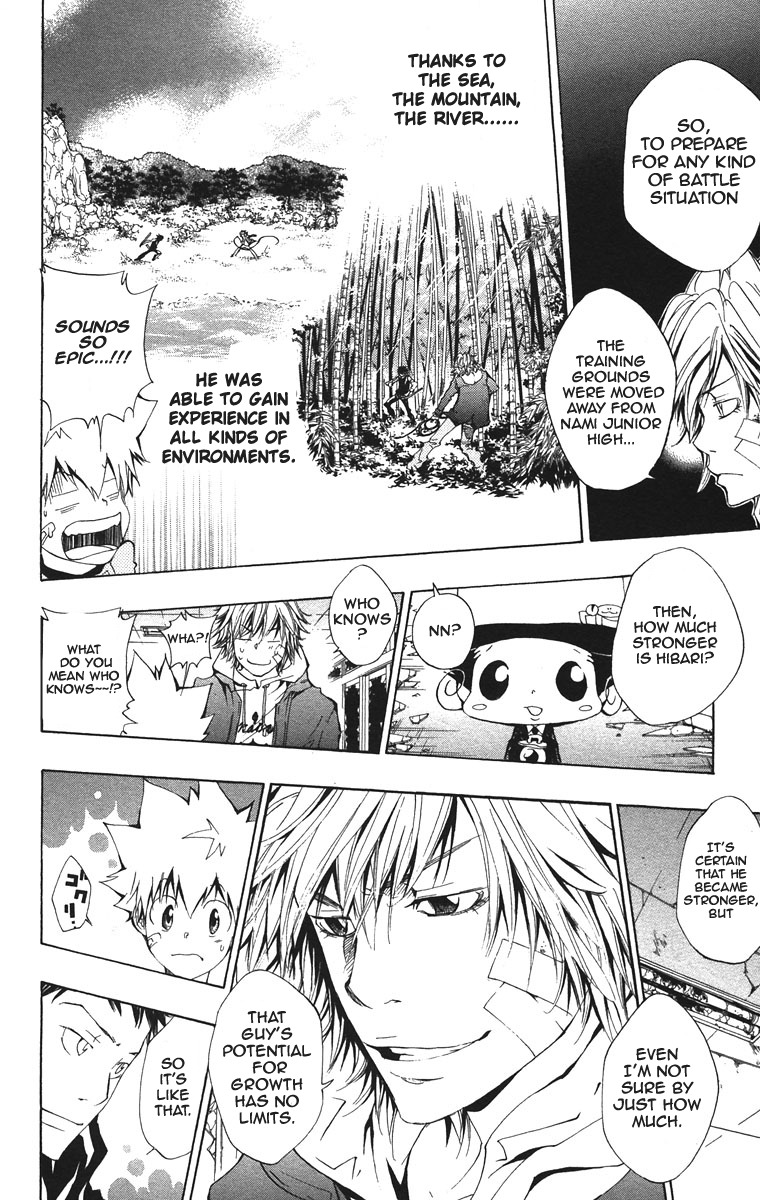 Kateikyoushi Hitman Reborn! Chapter 105 page 18 - Chapter 105: Hibari Return