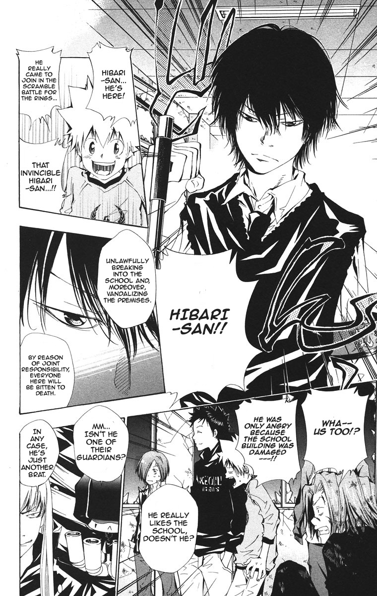 Kateikyoushi Hitman Reborn! Chapter 105 page 4 - Chapter 105: Hibari Return