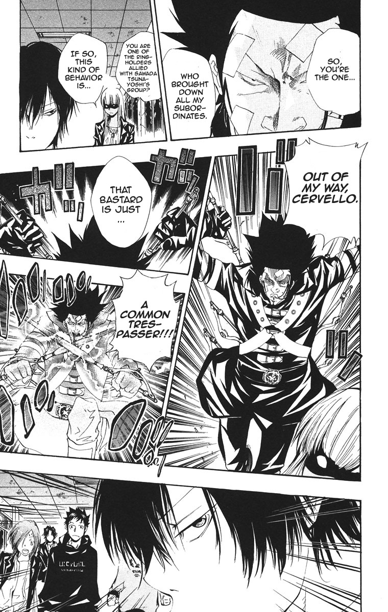 Kateikyoushi Hitman Reborn! Chapter 105 page 5 - Chapter 105: Hibari Return