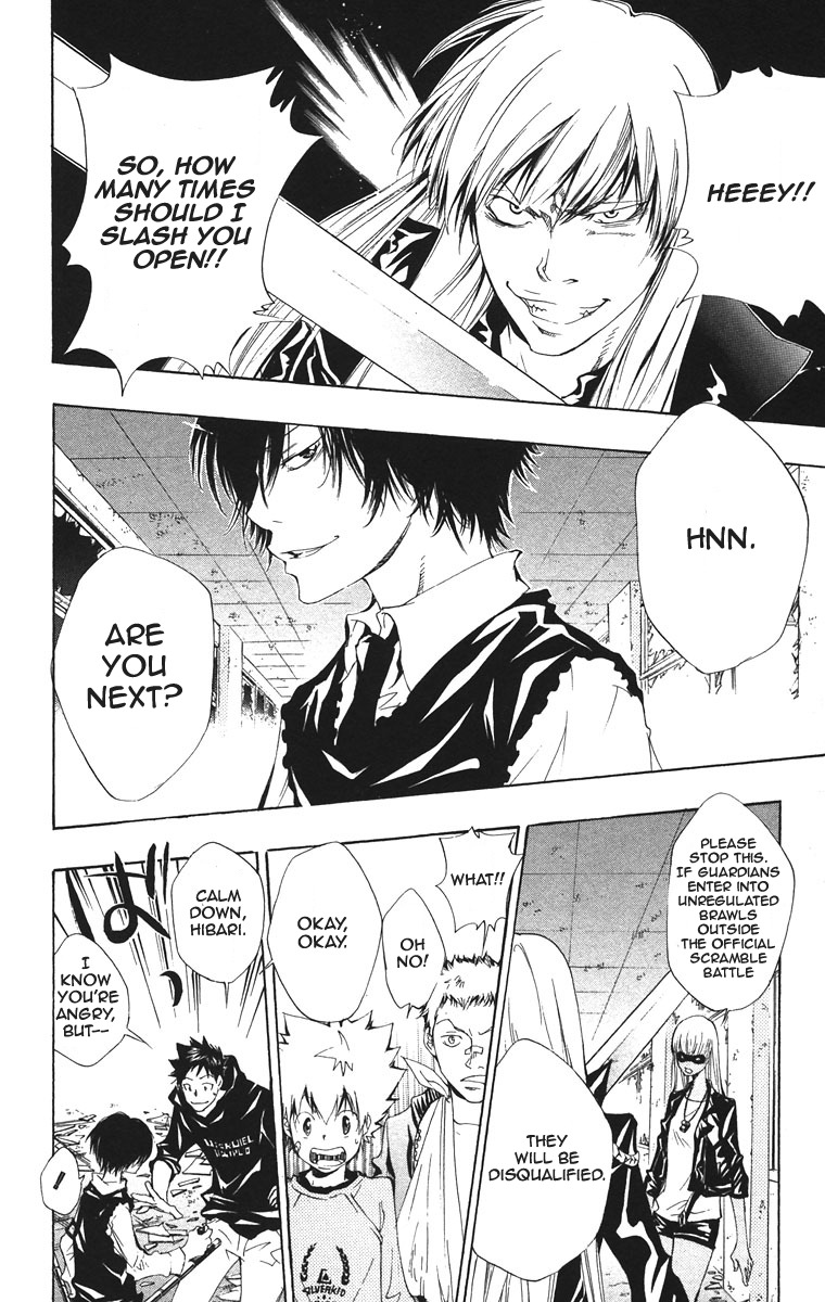 Kateikyoushi Hitman Reborn! Chapter 105 page 8 - Chapter 105: Hibari Return