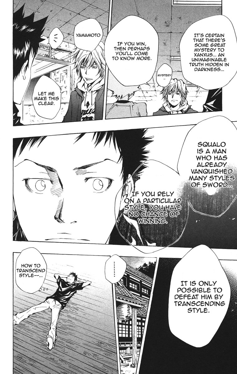 Kateikyoushi Hitman Reborn! Chapter 106 page 10 - Chapter 106: Yamamoto's Choice