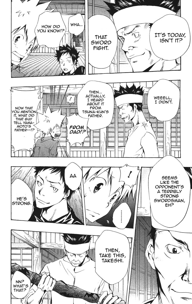 Kateikyoushi Hitman Reborn! Chapter 106 page 12 - Chapter 106: Yamamoto's Choice