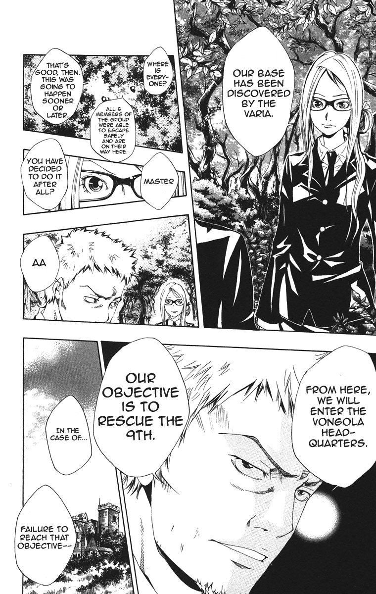 Kateikyoushi Hitman Reborn! Chapter 106 page 4 - Chapter 106: Yamamoto's Choice