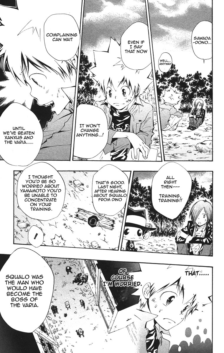 Kateikyoushi Hitman Reborn! Chapter 106 page 7 - Chapter 106: Yamamoto's Choice