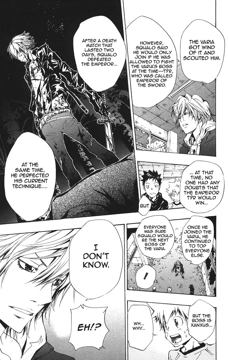 Kateikyoushi Hitman Reborn! Chapter 106 page 9 - Chapter 106: Yamamoto's Choice