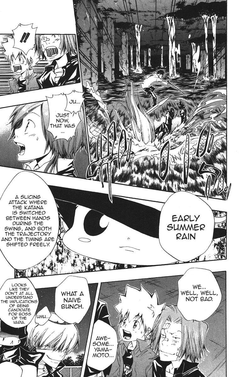 Kateikyoushi Hitman Reborn! Chapter 108 page 22 - Chapter 108: Shigure Souen Style
