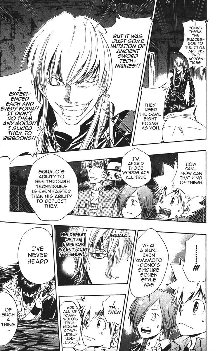 Kateikyoushi Hitman Reborn! Chapter 109 page 3 - Chapter 109: The Role of the Guardian of Rain