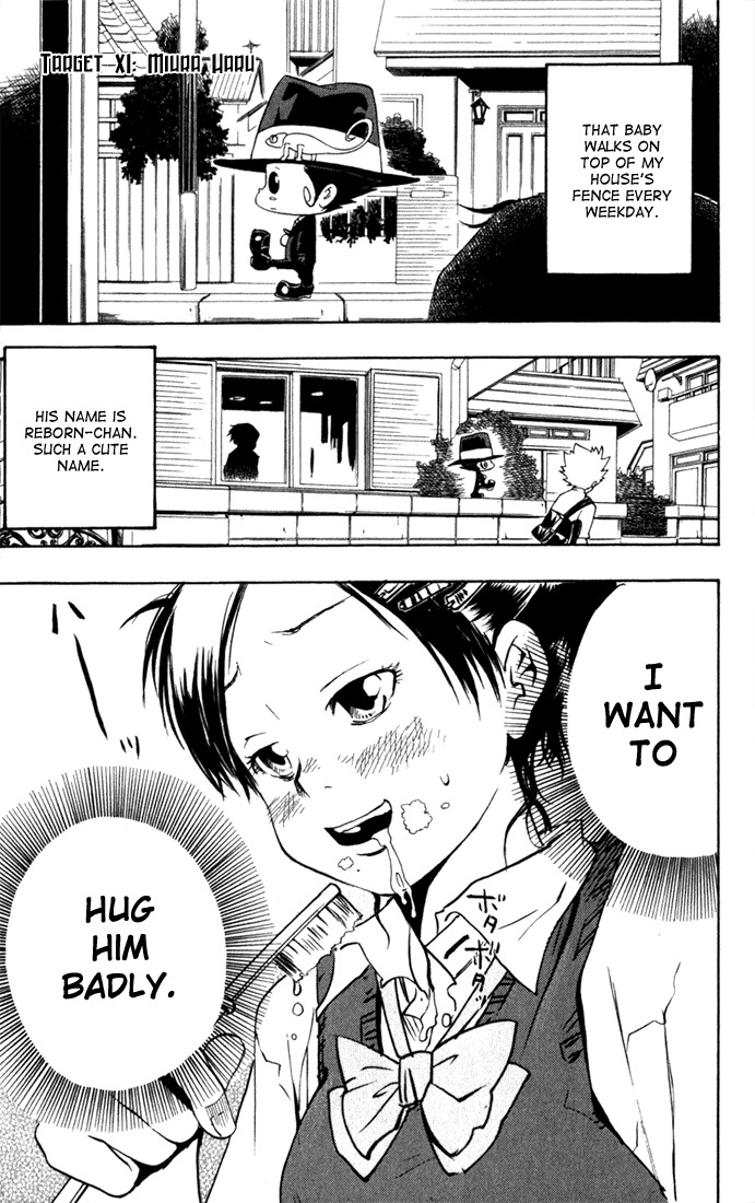 Kateikyoushi Hitman Reborn! Chapter 11 page 1 - Chapter 11: Miura Haru