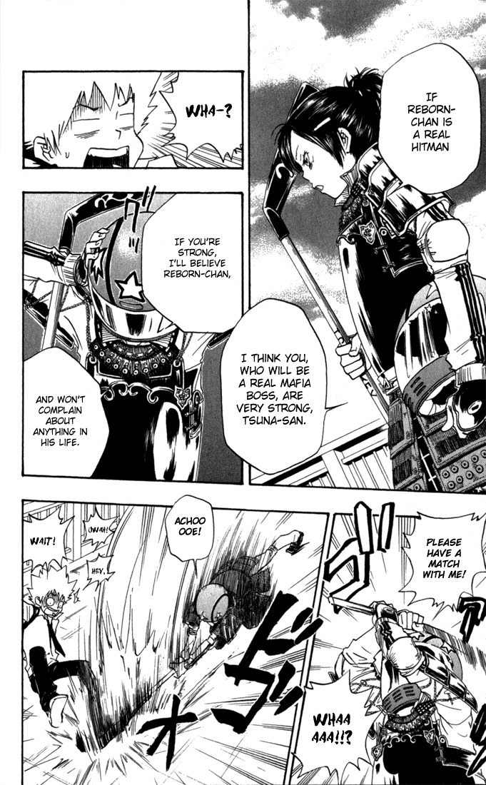 Kateikyoushi Hitman Reborn! Chapter 11 page 12 - Chapter 11: Miura Haru