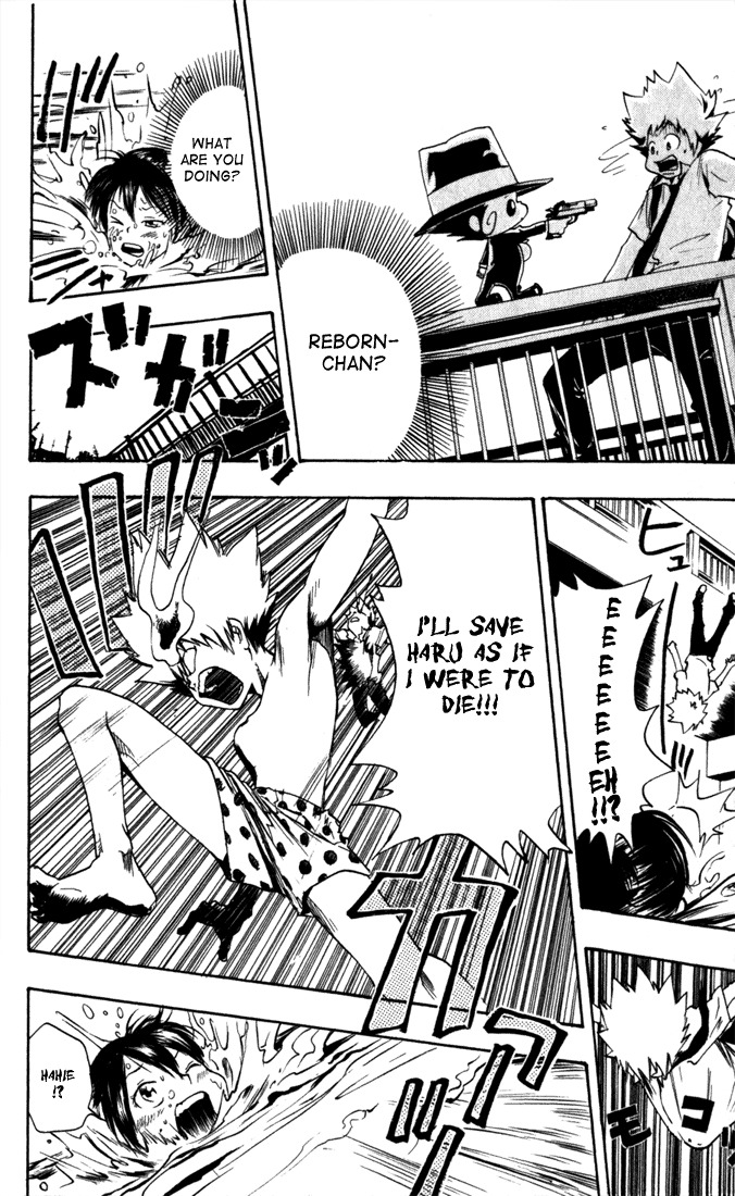 Kateikyoushi Hitman Reborn! Chapter 11 page 16 - Chapter 11: Miura Haru