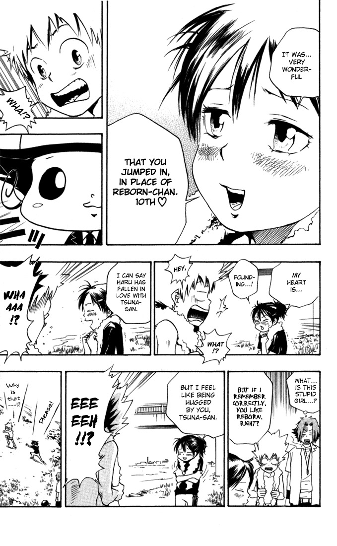 Kateikyoushi Hitman Reborn! Chapter 11 page 19 - Chapter 11: Miura Haru