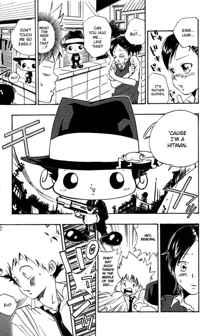 Kateikyoushi Hitman Reborn! Chapter 11 page 5 - Chapter 11: Miura Haru