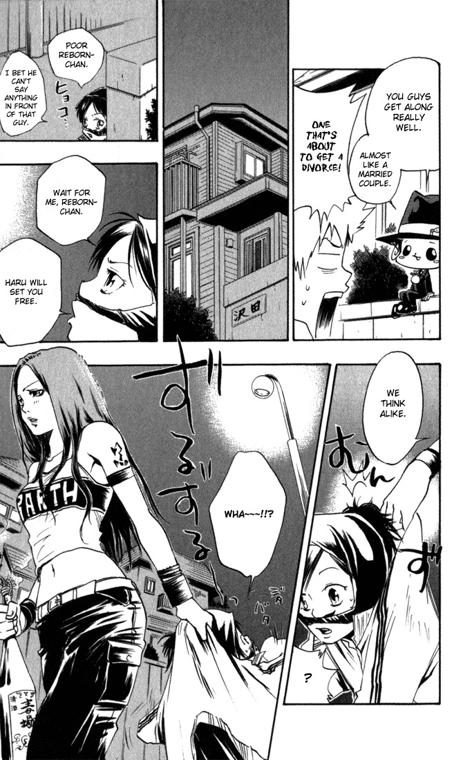 Kateikyoushi Hitman Reborn! Chapter 11 page 9 - Chapter 11: Miura Haru