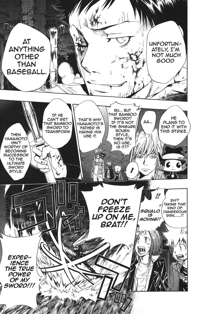 Kateikyoushi Hitman Reborn! Chapter 110 page 17 - Chapter 110: 8th Form Pouring Rain